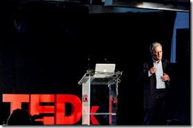 PR Smith doing a TEDxTalk in Dublin 