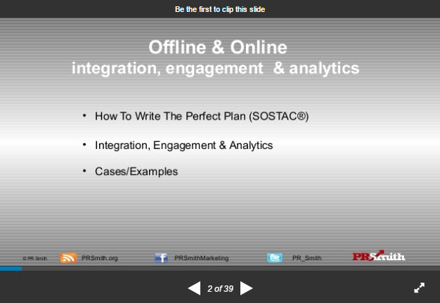 SOSTAC ® Planning – integration, engagement & analytics