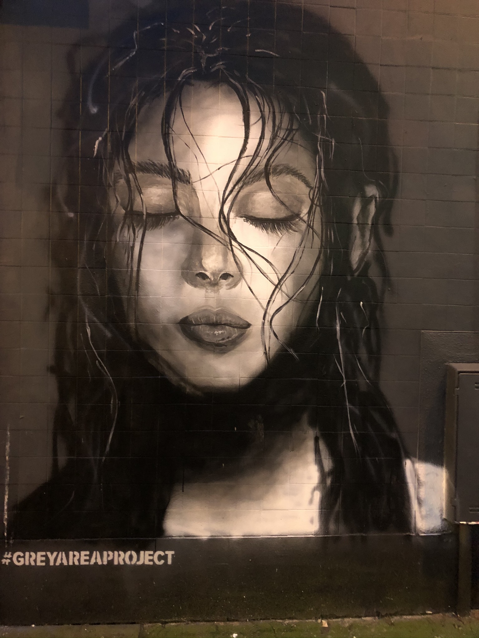Stunning Photo on a shop wall