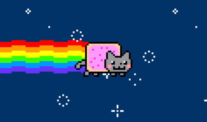 The Nyan Cat Gif went viral in 2011 and the NFT sold for almost $500k ten years later