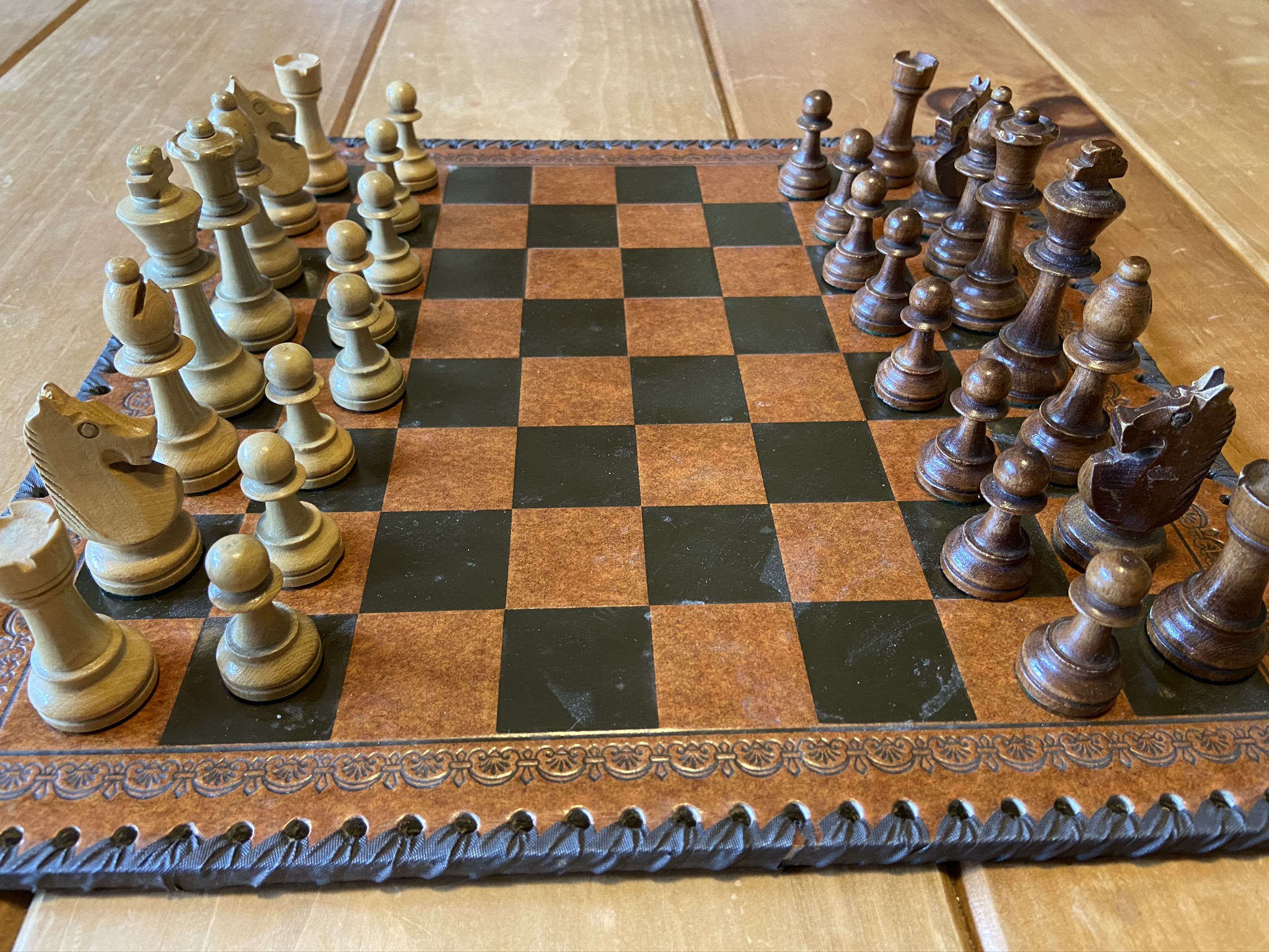Chess set (represents strategy