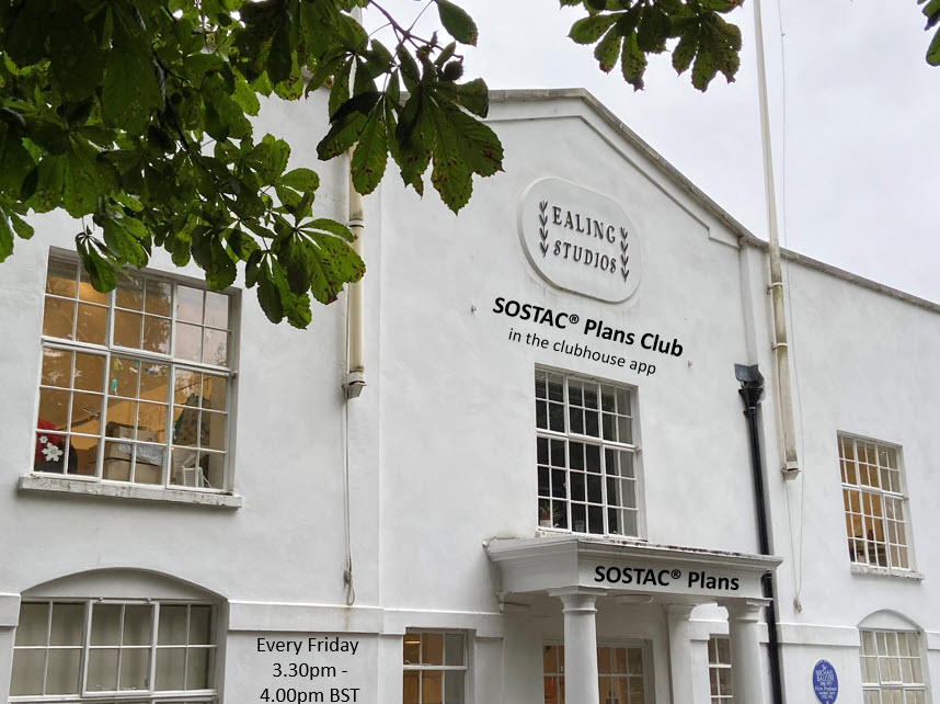 SOSTAC(r) Club Name on Ealing Studios