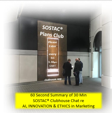 60 Second Summary to our 30 min chat 