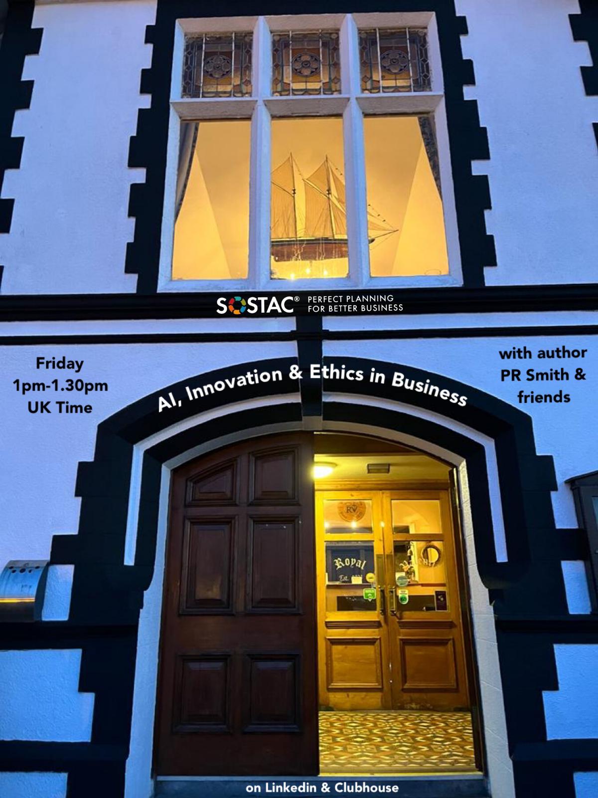 Hotels with signage AI, Innovation & Ethics - 30 mins chat every Fri 1pm