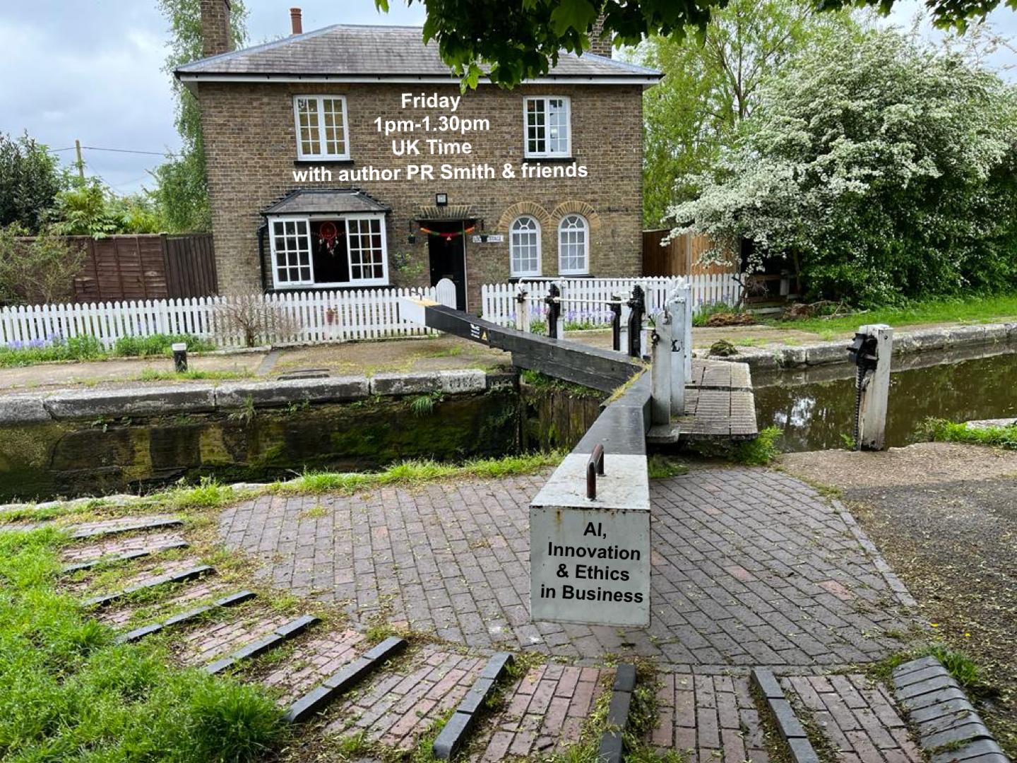 Canal House - AI , Innovation & Ethics in Marketing weekly chat Fri 1pm on Linkedin PR Smith Marketing