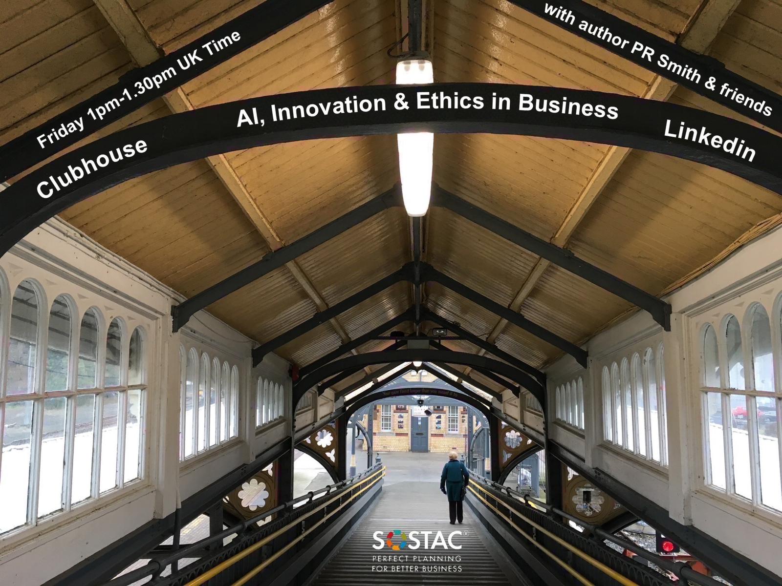 train station with sostac signs