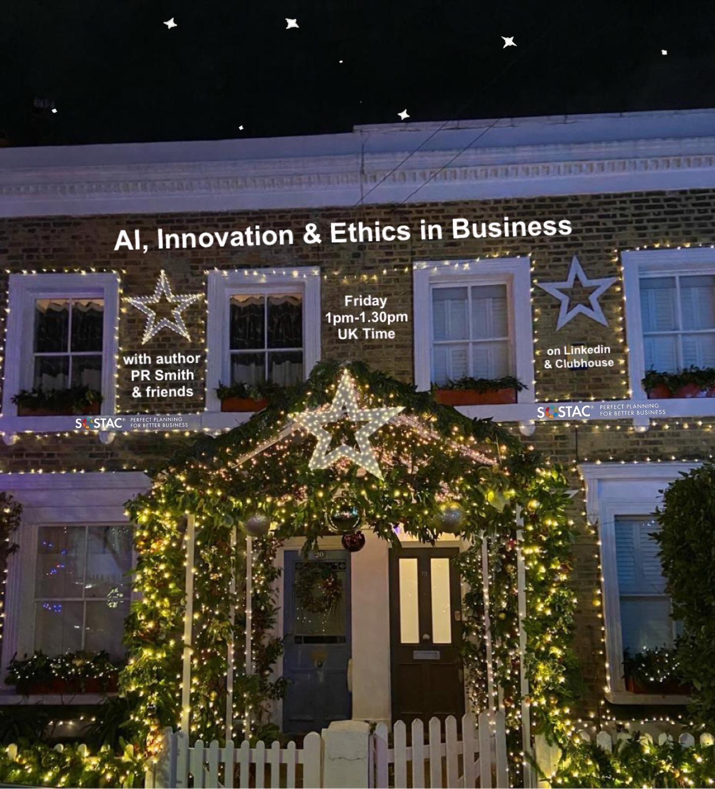 House with Christmas lights