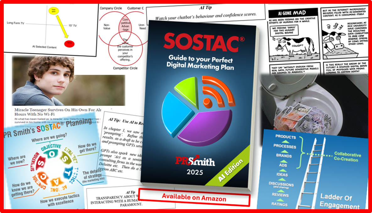 A montage of images from the SOSTAC 2025 AI Edition